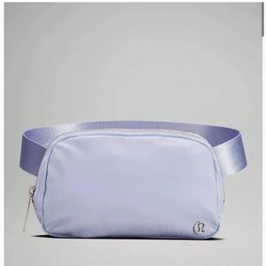 Light Blue Lululemon Belt Bag